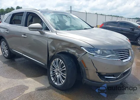 2017 Lincoln Mkx Reserve from USA, damaged, VIN 2LMPJ8LR2HBL28633